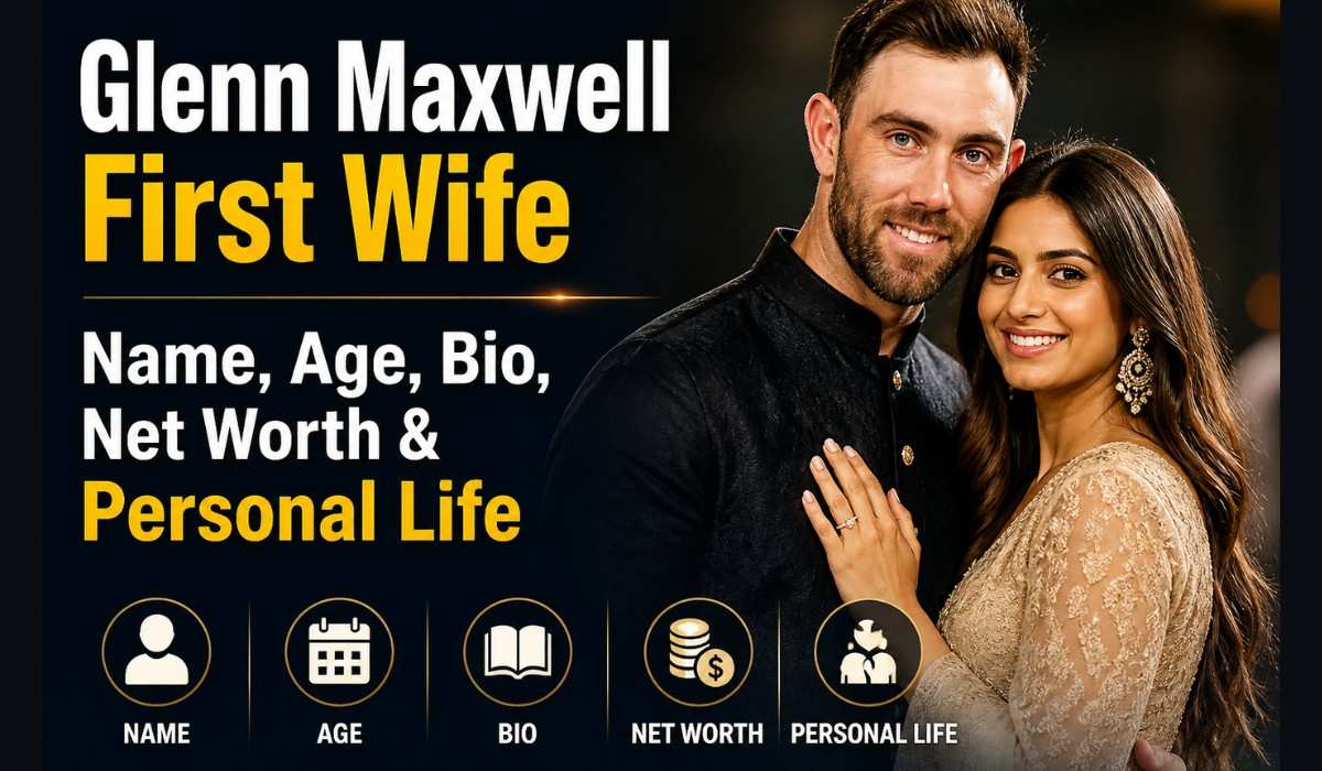 Glenn Maxwell First Wife Name, Age, Bio, Net Worth & Personal Life