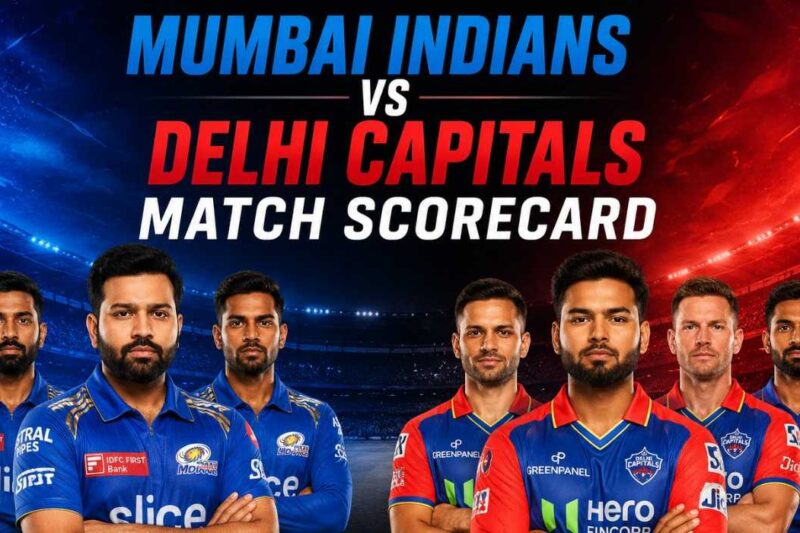 Mumbai Indians vs Delhi Capitals Match Scorecard – Match Report, Highlights & Analysis