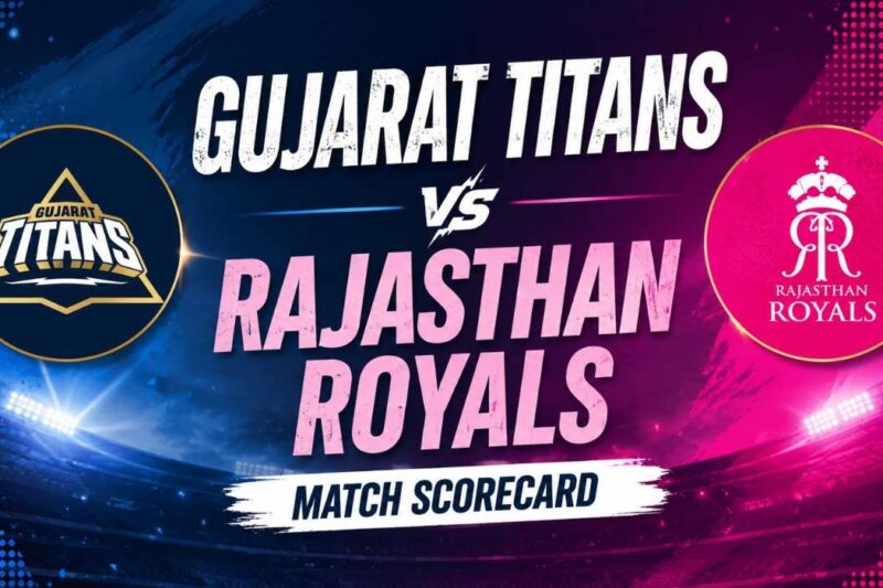 Gujarat Titans vs Rajasthan Royals Match Scorecard: Full IPL Stats, Highlights & Results