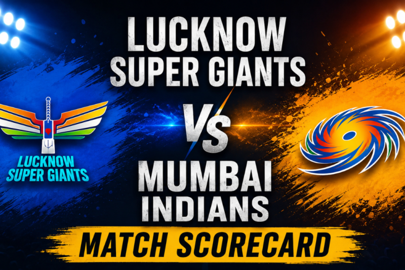Lucknow Super Giants vs Mumbai Indians Match Scorecard: MI Storm Into Victory With a Dominant Performance