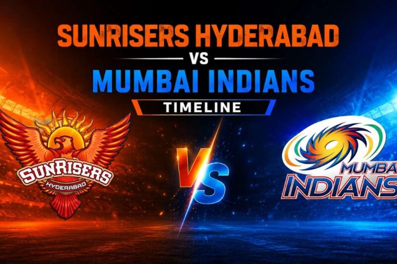 Sunrisers Hyderabad vs Mumbai Indians Timeline: A Complete IPL Rivalry History