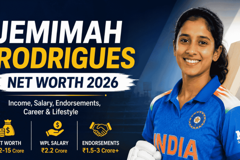 Jemimah Rodrigues Net Worth 2026: Salary, WPL Contract, Income and Biography