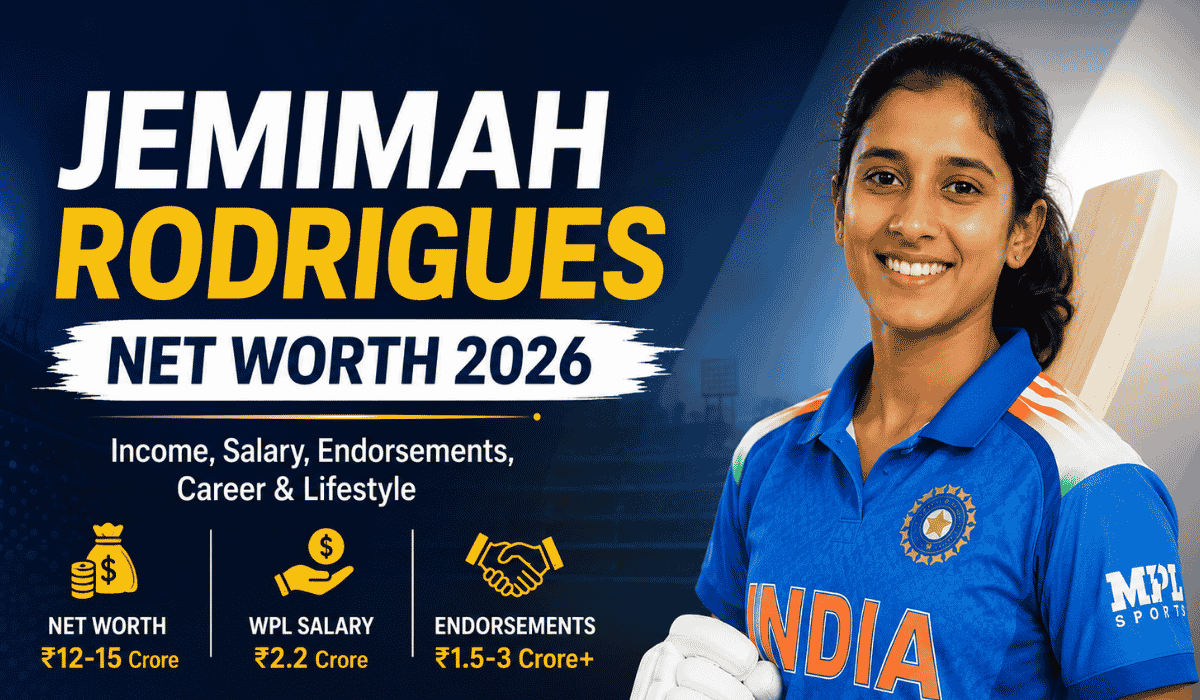 Jemimah Rodrigues Net Worth