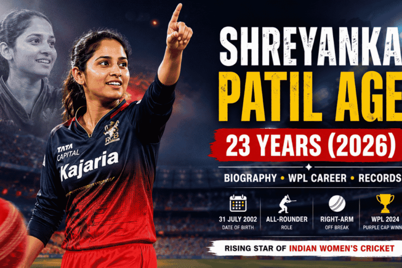 Shreyanka Patil Age 2026, Biography, WPL Career, Stats and Records