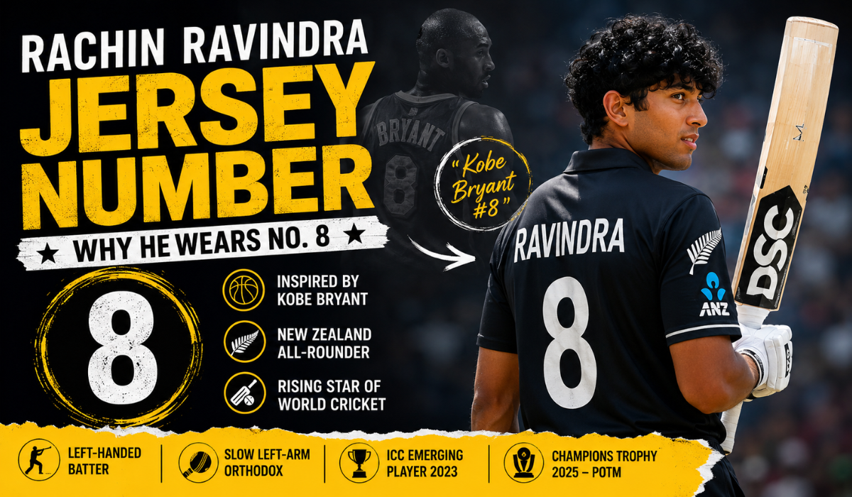 Rachin Ravindra Jersey Number