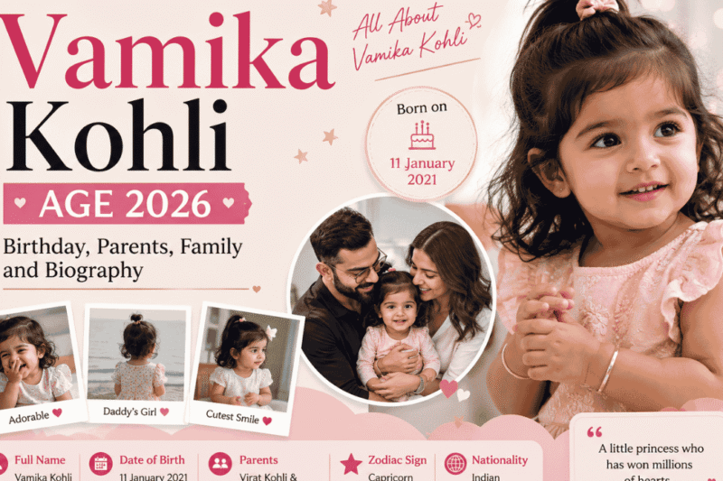 Vamika Kohli Age 2026: Birthday, Parents, Family and Biography