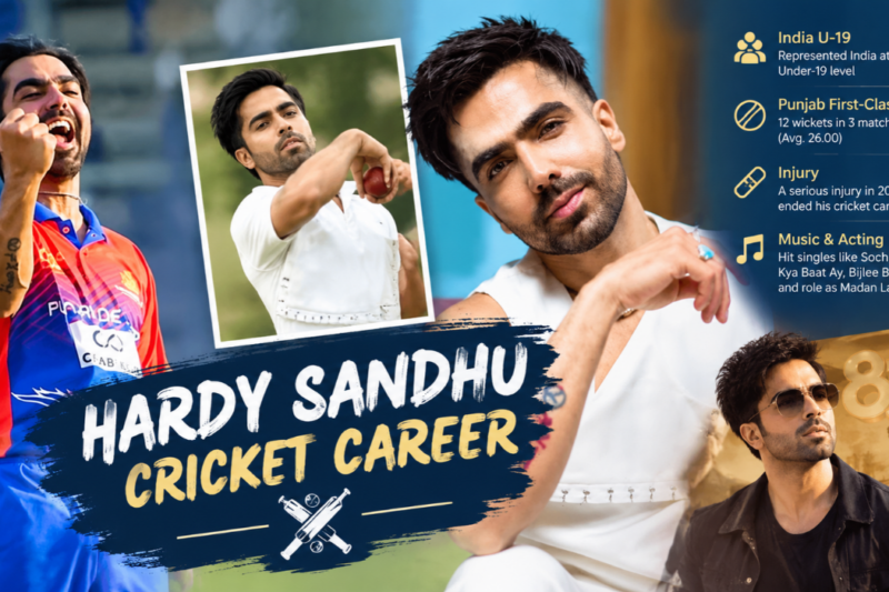 Hardy Sandhu Cricket Career: Biography, Stats, Injury, Family, Career Journey & More
