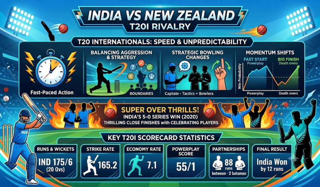 New Zealand National Cricket Team vs India National Cricket Team Match Scorecard