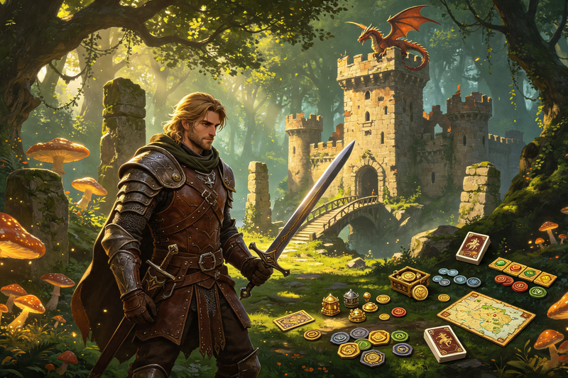 Generate Custom Board Game Artwork and Scenes